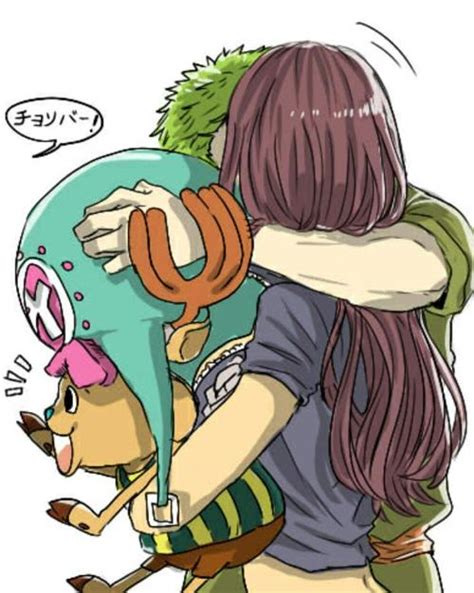 Nico Robin teasing Chopper